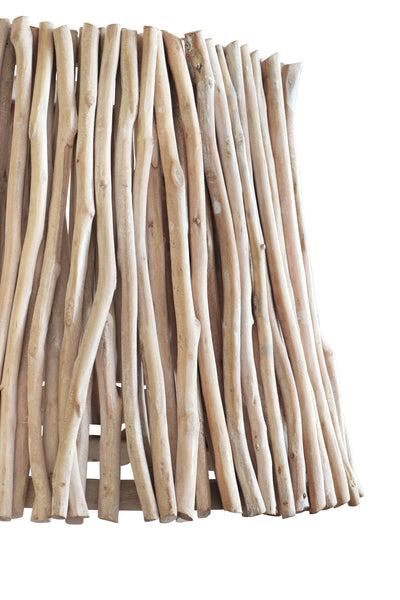 Crew Eucalyptus Wood Pendant Light