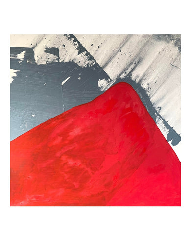 "Red Mountain" Oil Painting on Canvas by Matthew Izzo