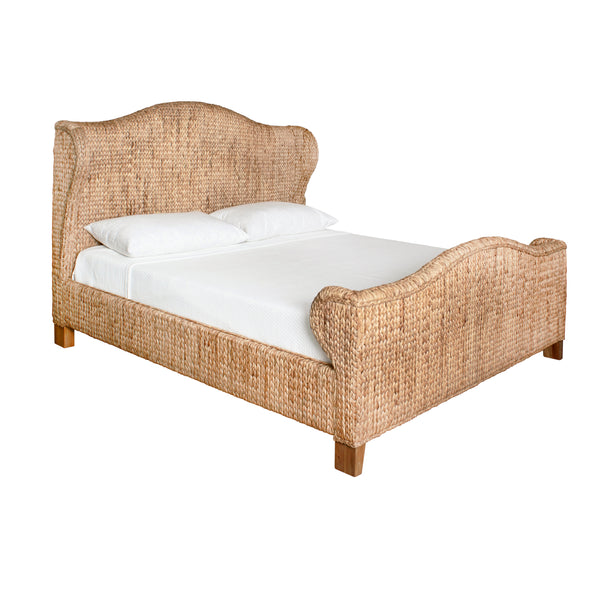 Jovi Winged Headboard & Footboard with Side Rails - King, Queen, or Twin