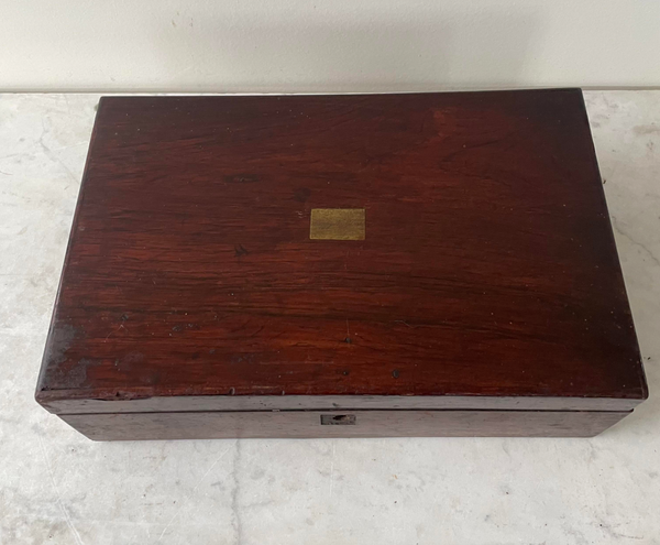 Antique Mahogany Box