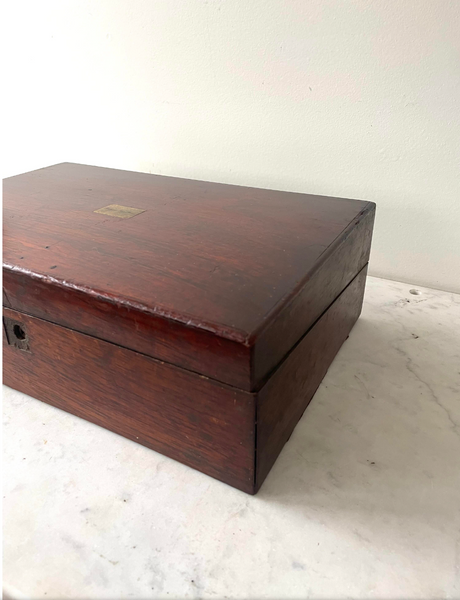 Antique Mahogany Box