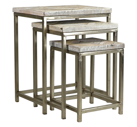 Embed Nesting Tables, Set of 3 - Matthew Izzo Collection - Matthew Izzo Home