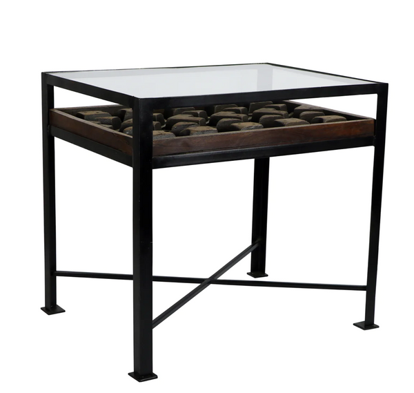 Concrete Mold Side Table - Matthew Izzo Collection