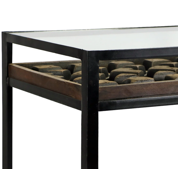 Concrete Mold Side Table - Matthew Izzo Collection