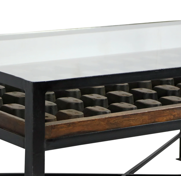 Concrete Mold Coffee Table - Matthew Izzo Collection
