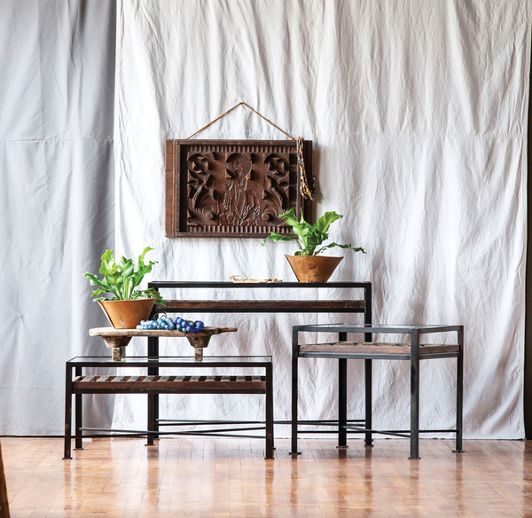 Concrete Mold Console Table - Matthew Izzo Collection