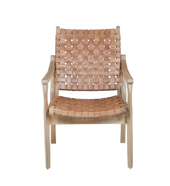 The Urban Leather Arm Chair - Matthew Izzo Collection