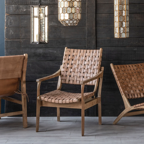 The Urban Leather Arm Chair - Matthew Izzo Collection
