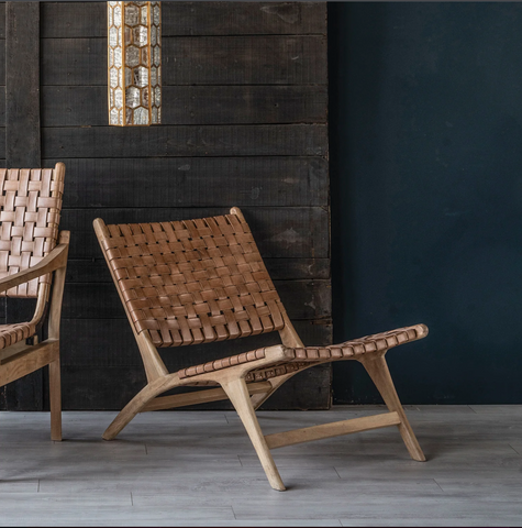 The Urban Leather Lounge Chair - Matthew Izzo Collection