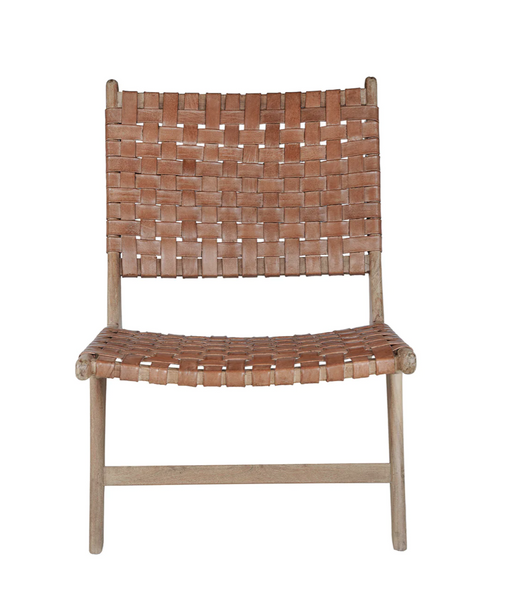 The Urban Leather Lounge Chair - Matthew Izzo Collection