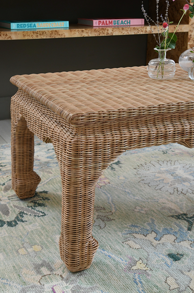 Guinevere Rattan Coffee Table