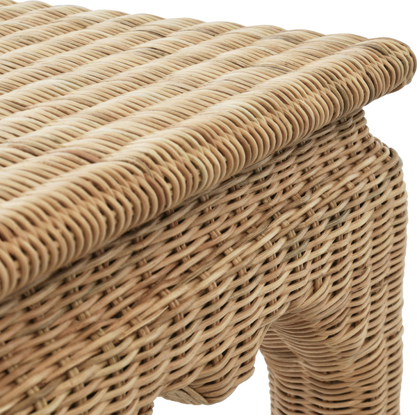 Fabian Ming Style Rattan Console Table