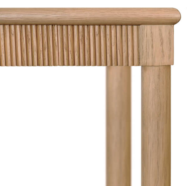 Dublin Two Tier Bar Cart w/Brass Accent - Natural Oak or Espresso