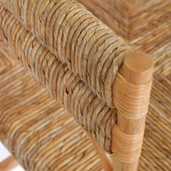 Ajax Rattan & Seagrass Bench