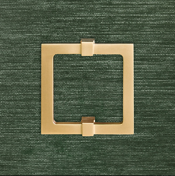 Effie Green Grasscloth Buffet