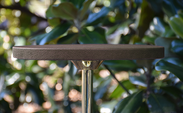 Bolton Cigar Table - Leather & Polished Brass