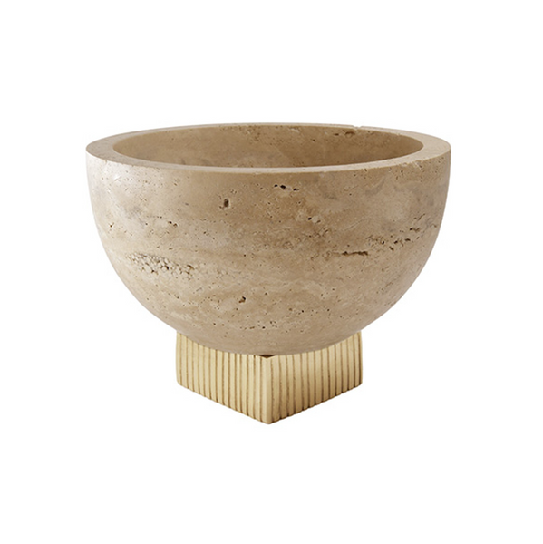Sita Travertine Marble Bowl