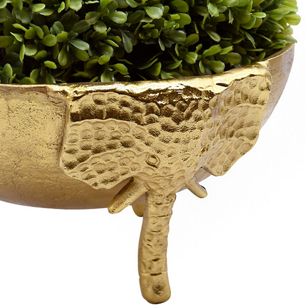 Elepha Textured Brass Bowl