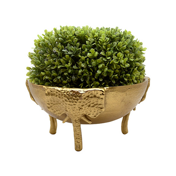 Elepha Textured Brass Bowl