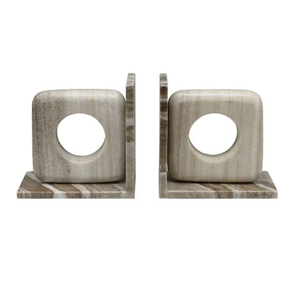 Rover Marble Bookends