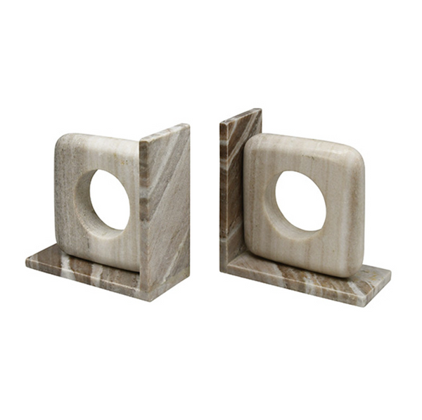 Rover Marble Bookends