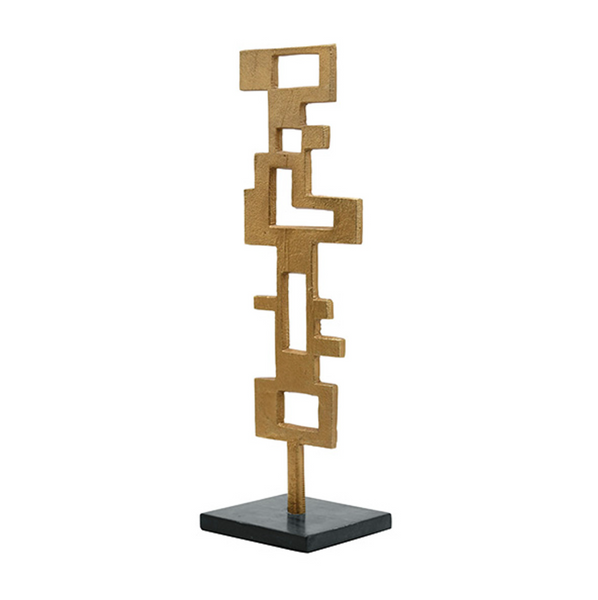 Brax Brutalist Metal Sculpture