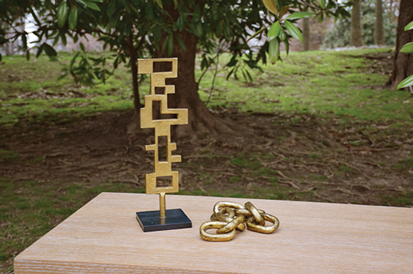 Brax Brutalist Metal Sculpture