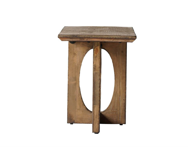 Arco Upcycled Pine Low Profile Console Table - Matthew Izzo Collection