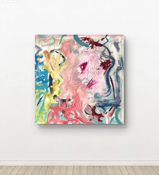 Matthew Izzo Oil Painting on Canvas "Spring Dance"