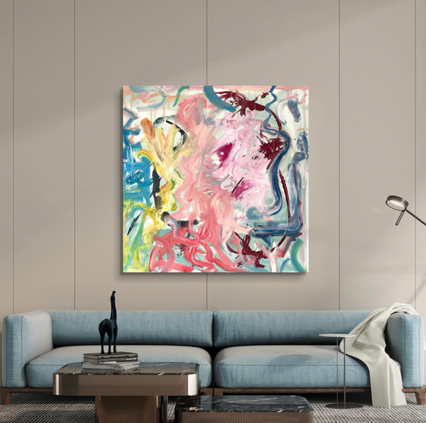 Matthew Izzo Oil Painting on Canvas "Spring Dance"