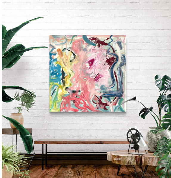 Matthew Izzo Oil Painting on Canvas "Spring Dance"