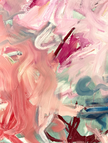 Matthew Izzo Oil Painting on Canvas "Spring Dance"