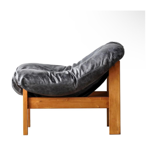 The Lars Leather Lounge Chair - Matthew Izzo Collection