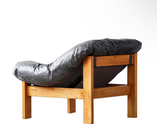The Lars Leather Lounge Chair - Matthew Izzo Collection