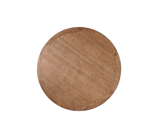 Bridge Hampton 60" Round Pine Wood Dining Table - Matthew Izzo Collection