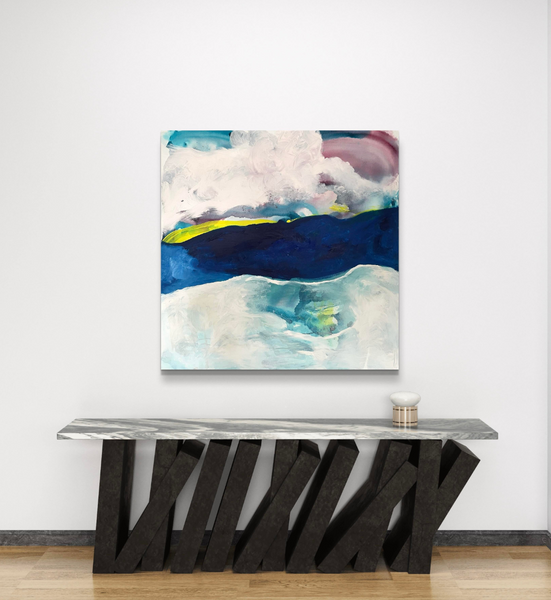 "Blue Waters" Oil on Canvas by Matthew Izzo