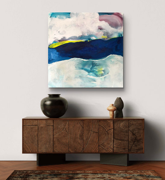 "Blue Waters" Oil on Canvas by Matthew Izzo