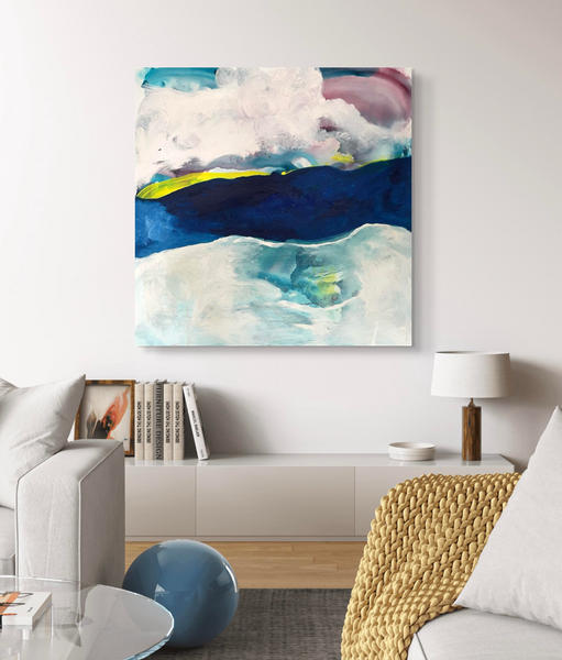 "Blue Waters" Oil on Canvas by Matthew Izzo
