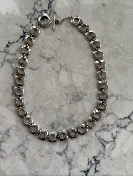 Vintage Tiffany & Co Elsa Peretti Sterling Silver Necklace