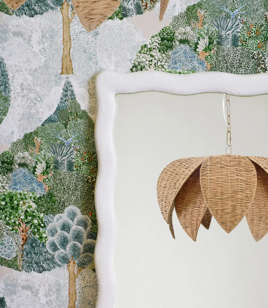 Franny Rafia Pendant Light