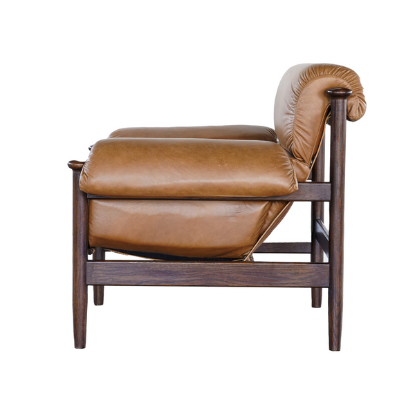 Selina Leather Arm Chair - Matthew Izzo Collection