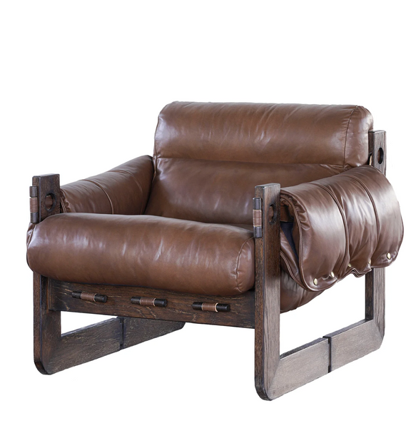 Gretchen Leather Armchair - Matthew Izzo Collection