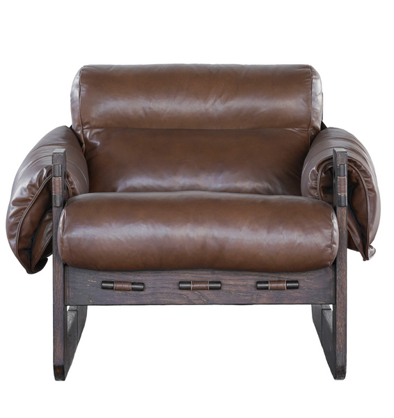 Gretchen Leather Armchair - Matthew Izzo Collection