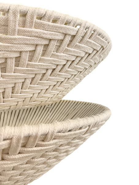 Takoda Cotton Tape Two Tier Pendant Light