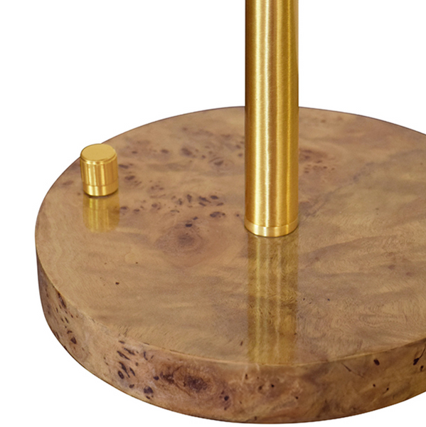 Jace Rechargeable and Adjustable Brass Table Lamp