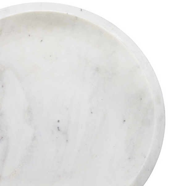 Brissa Marble & Brass Pedestal Bowl