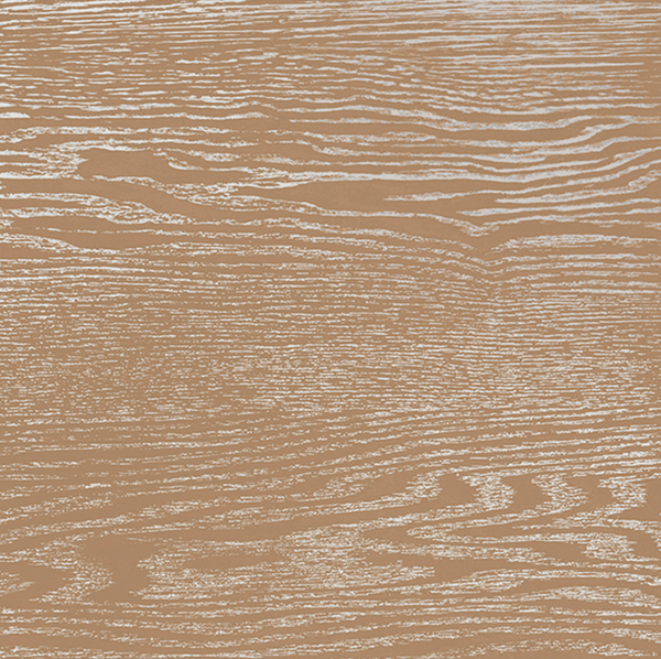 Lanister Cerused Oak Square Back Counter Stool with White Performance Linen Back & Seat