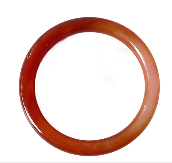 Vintage Carnelian Bangle Bracelet