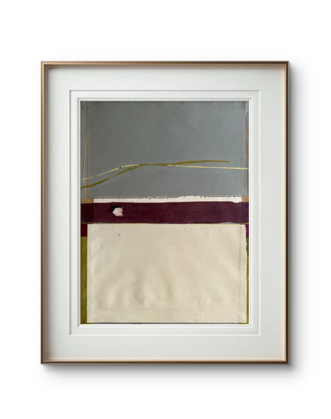 Barbara Beck 1968 Abstract Paper Collage - Featured in Woody Allen's film "Manhattan"