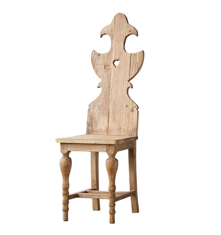 Chinese Colonial Pine Dining Chair